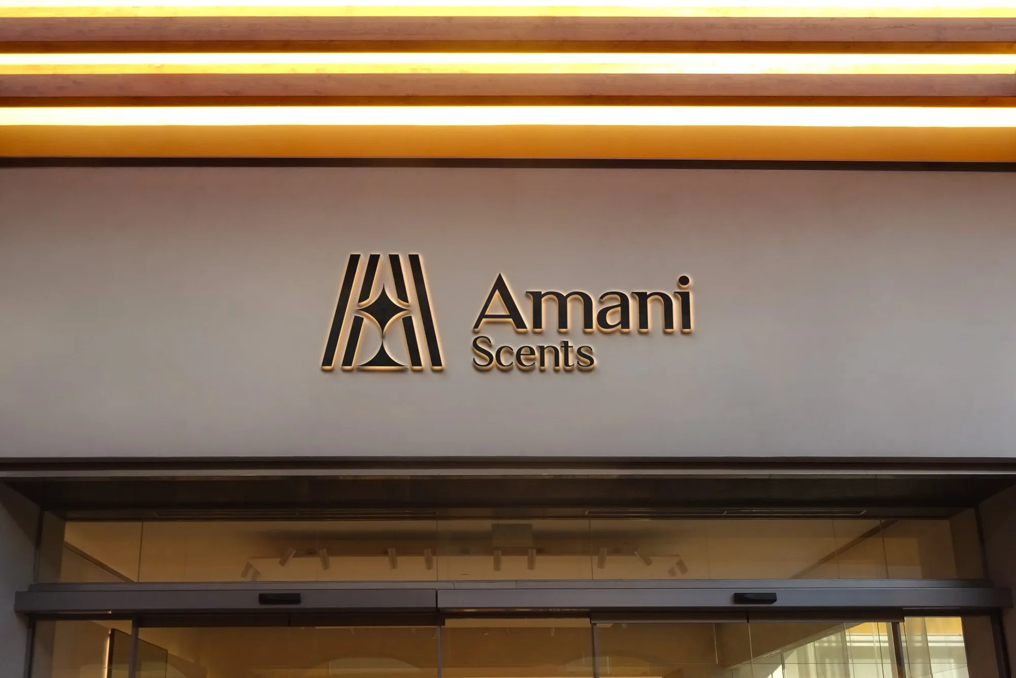Amani Scents identity in use 04
